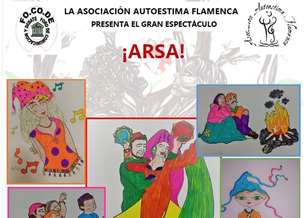 Asociación Autoestima Flamenca. Taller y representación de ¡Arsa!