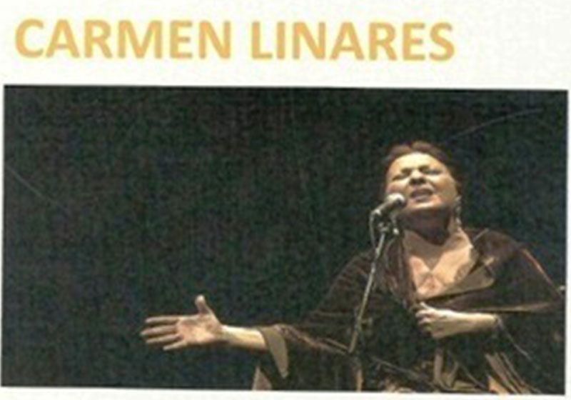 Cartel La mujer en el cante jondo: Carmen Linares
