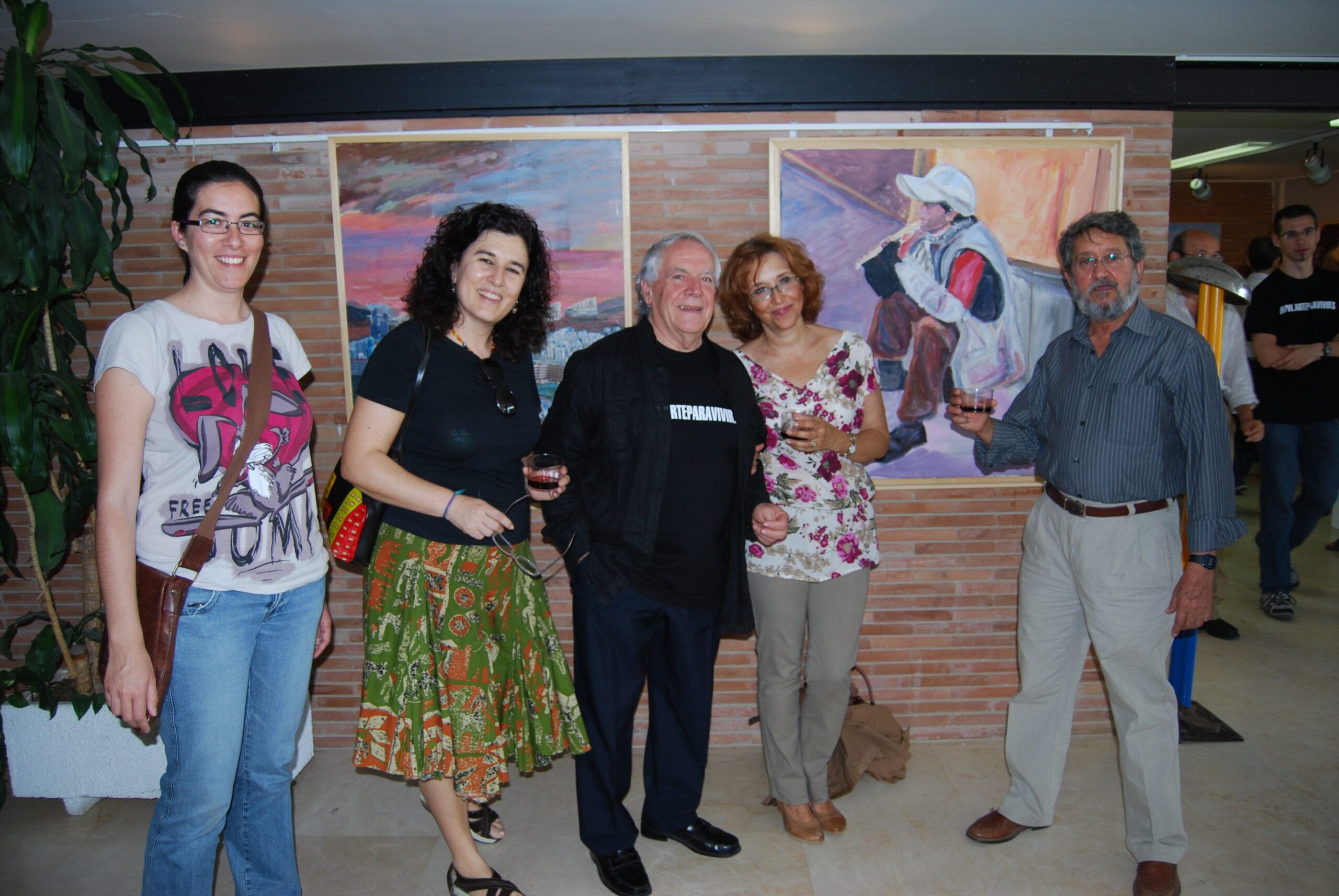 Exposición “Sentimientos en el arte: escultura y pintura”.