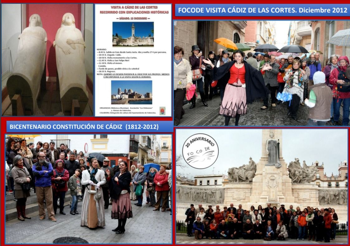 Visita a la ciudad de Cádiz, en el bicentenario de la Constitución de 1812
