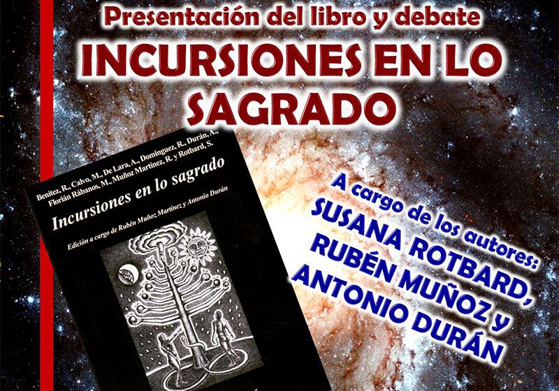 Presentación del libro “Incursiones en lo sagrado”