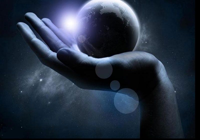 Cartel Dios en el momento evolutivo de la humanidad