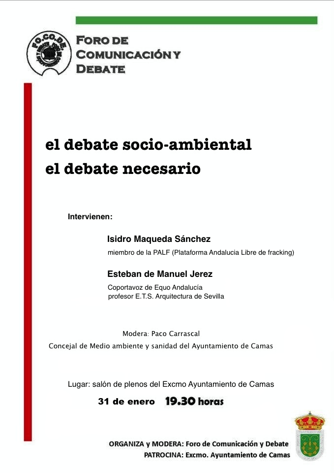Cartel La reflexión sobre lo ambiental, necesidad de nuestro tiempo Cartel La reflexión sobre lo ambiental, necesidad de nuestro tiempo