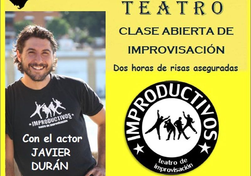 Cartel Taller de Teatro Improductivos. 29 enero 2016