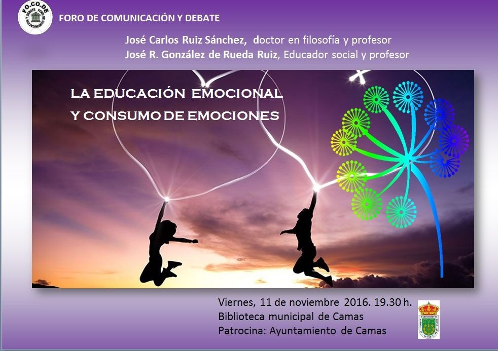 La Educación Emocional Y Consumo De Emociones. 11 noviembre 2016