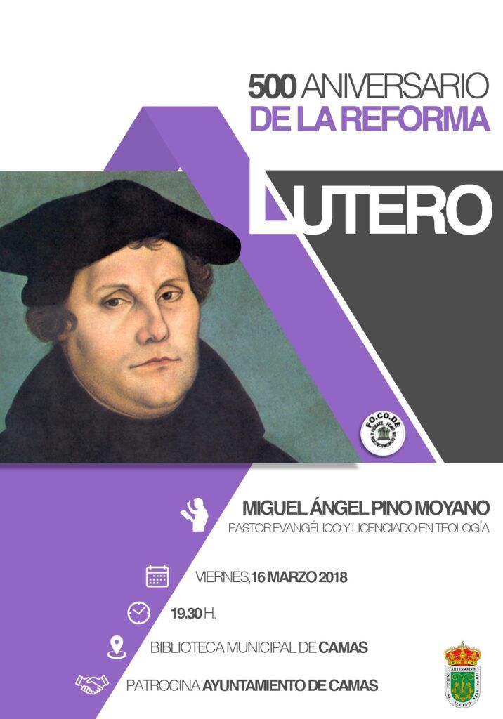 Cartel Martín Lutero, 500 Aniversario de La Reforma Cartel Martín Lutero, 500 Aniversario de La Reforma