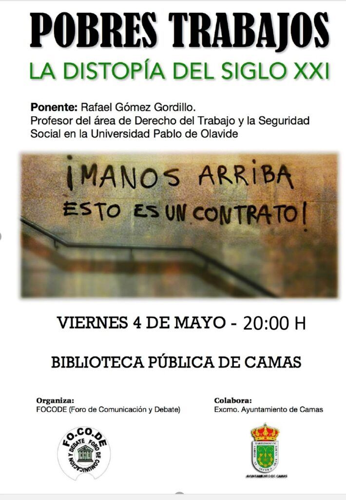 Cartel Pobres Trabajos. La Distopía Del Siglo XXI Cartel Pobres Trabajos. La Distopía Del Siglo XXI