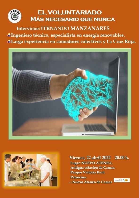Cartel El voluntariado, más necesario que nunca Cartel El voluntariado, más necesario que nunca