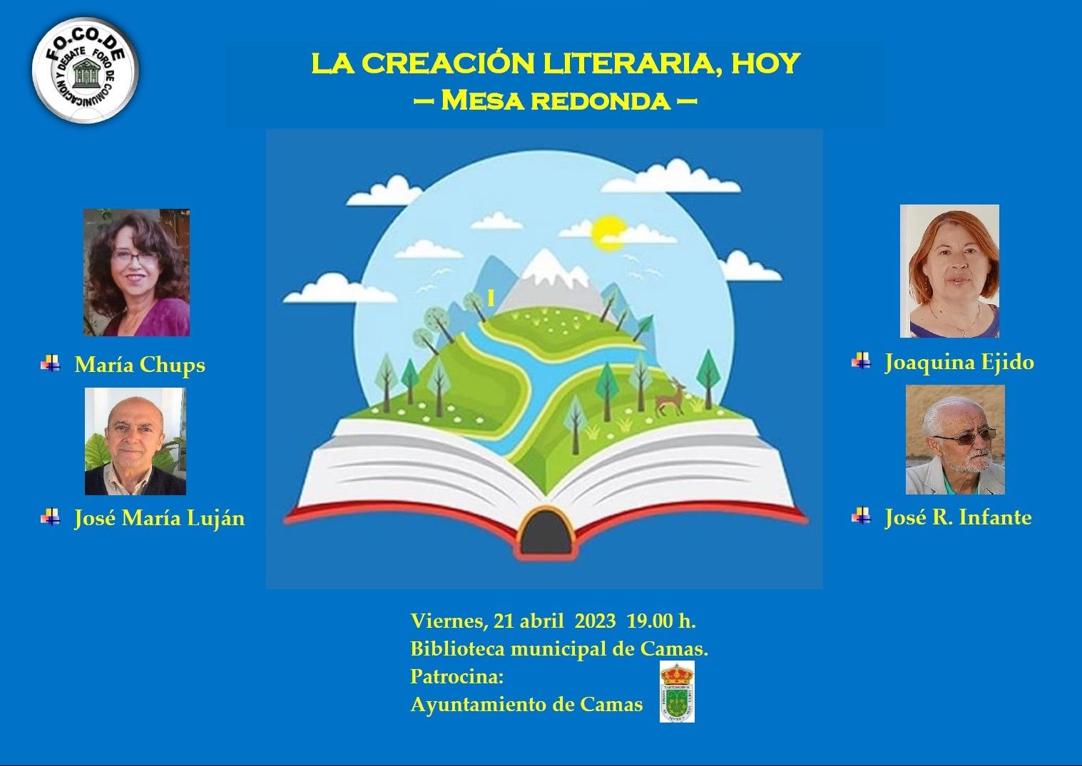 CARTEL ENCUENTRO DE ESCRITORES 04.21.2023