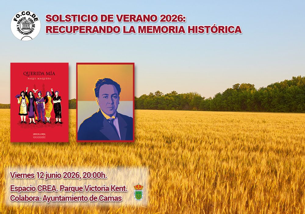 Recorte del Cartel Solsticio de Verano 2026: Recuperando La Memoria Histórica